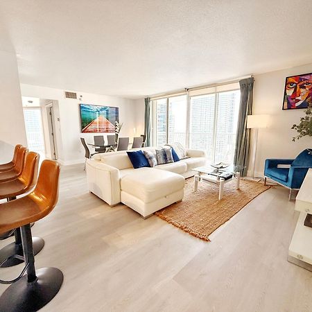 Upscale Brickell 3 Bedroom With Water Views And Free Parking Miami Zewnętrze zdjęcie