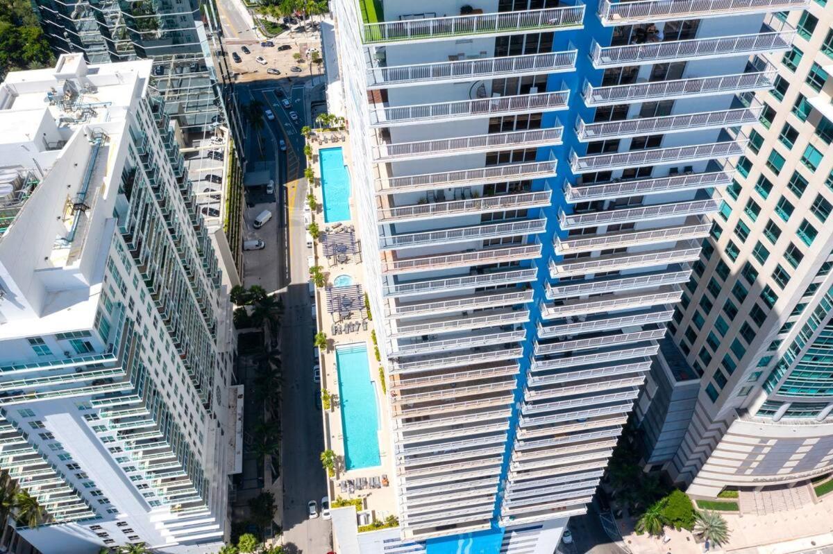 Upscale Brickell 3 Bedroom With Water Views And Free Parking Miami Zewnętrze zdjęcie