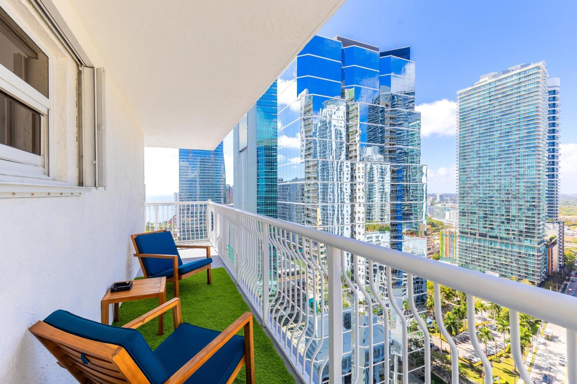 Upscale Brickell 3 Bedroom With Water Views And Free Parking Miami Zewnętrze zdjęcie