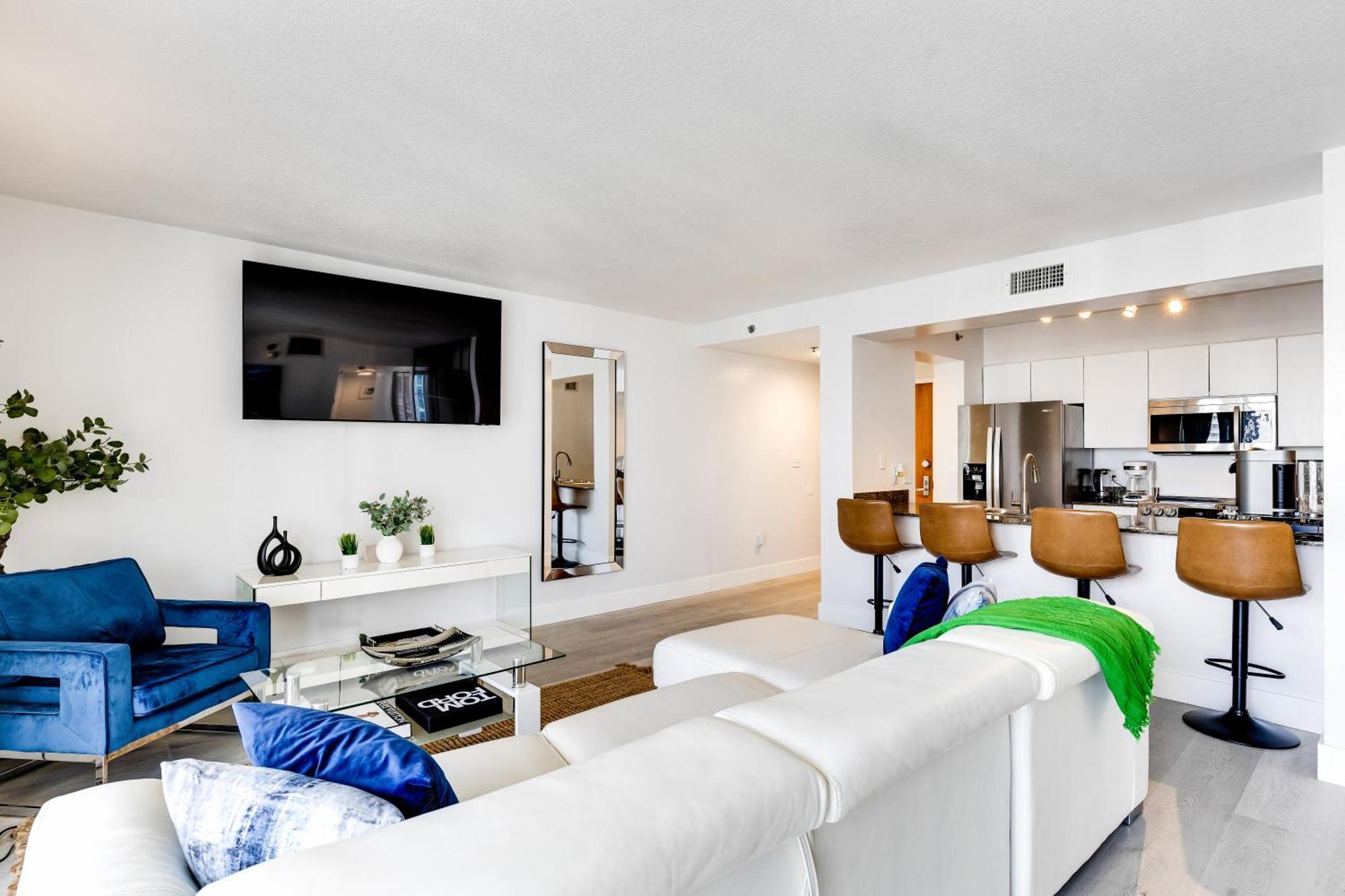Upscale Brickell 3 Bedroom With Water Views And Free Parking Miami Zewnętrze zdjęcie