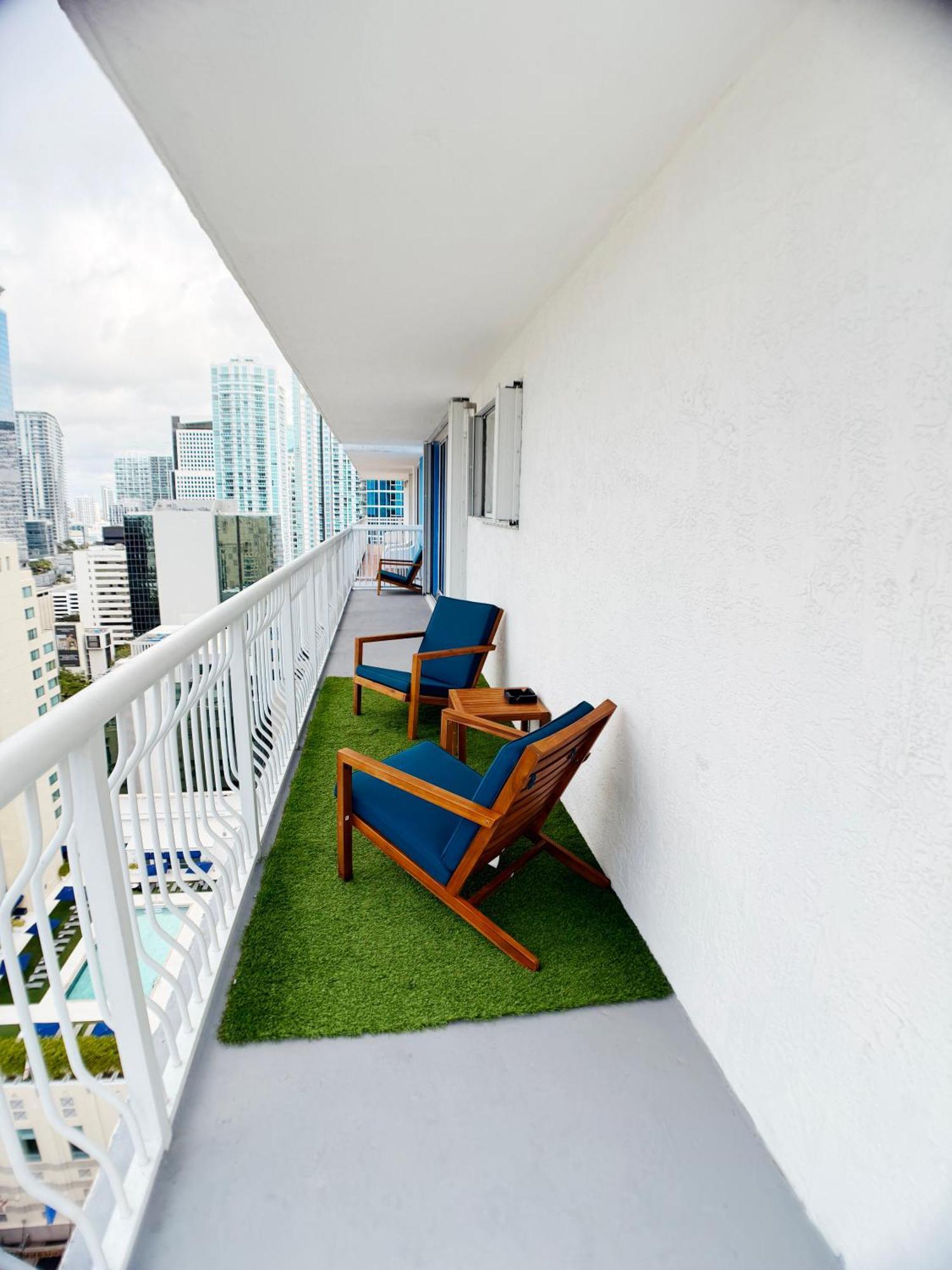 Upscale Brickell 3 Bedroom With Water Views And Free Parking Miami Zewnętrze zdjęcie
